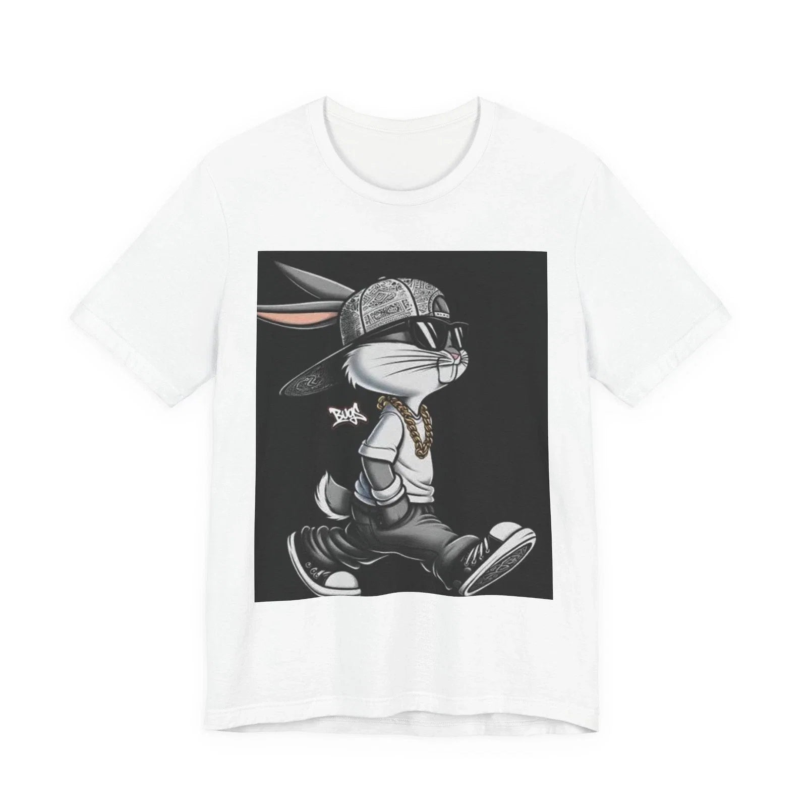 Hip Hop bugs Bunny and defy Duck Streetwear Cartoon - Adult & Kids T-Shirts, Sweatshirts & Hoodies apparel design preview 1