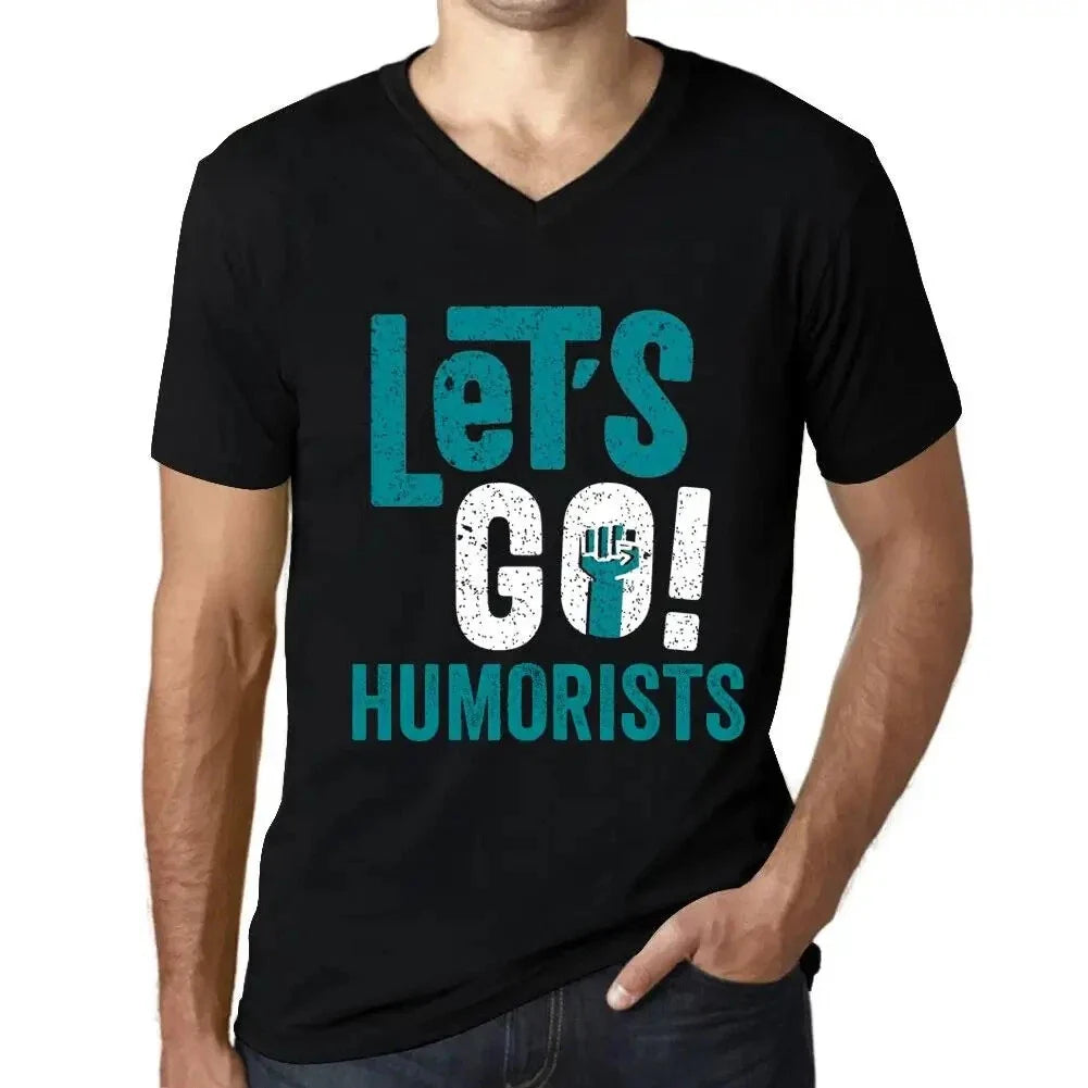 Men's Graphic V Neck Let's Go Humorists Eco-Friendly - Adult & Kids T-Shirts, Sweatshirts & Hoodies apparel design preview 1