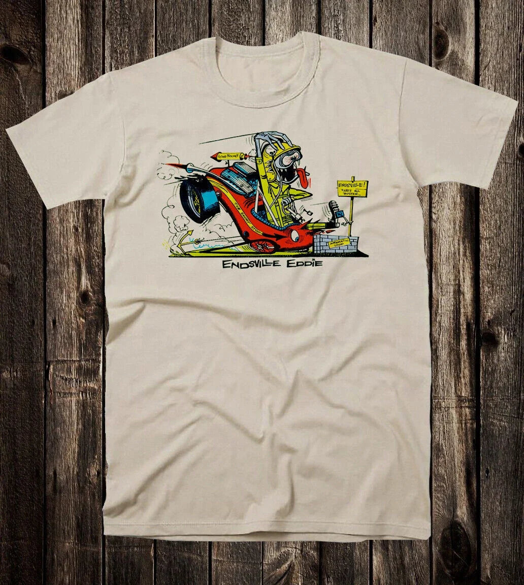 Retro Hot Rod Drag Race Racing Weird Oh Endsville - Adult & Kids T-Shirts, Sweatshirts & Hoodies apparel design preview 1