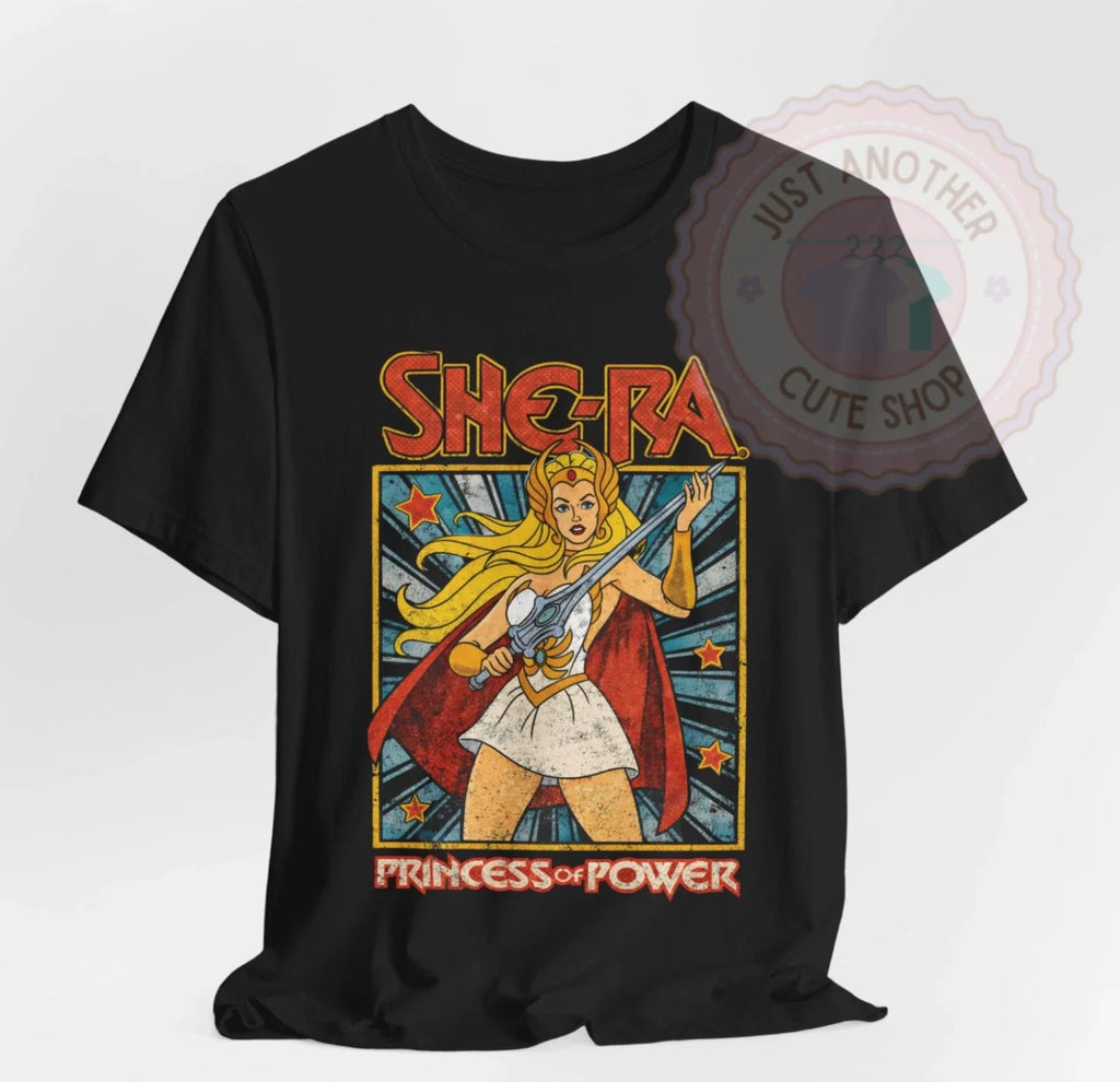 She-Ra Princess of Power Vintage Style 80s Cartoon - Adult & Kids T-Shirts, Sweatshirts & Hoodies apparel design preview 1