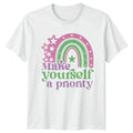Make Yourself A Priority Womens Boho Rainbow Self - Adult & Kids T-Shirts, Sweatshirts & Hoodies apparel design preview 1