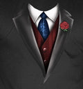 Mens Suit Tie Vest Funny Men Fathers Day Gift - Adult & Kids T-Shirts, Sweatshirts & Hoodies apparel design preview 1