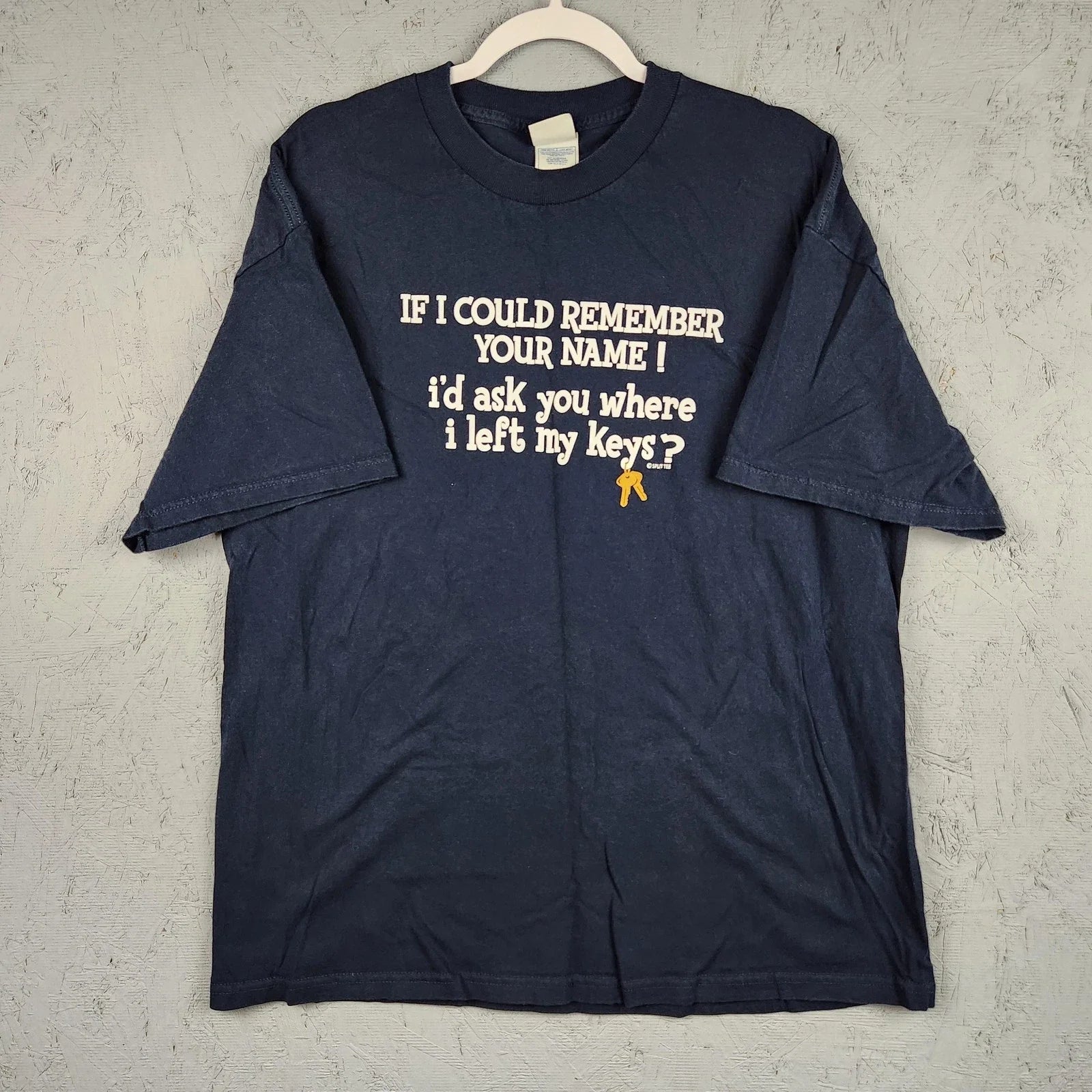 Vintage Funny Graphic Mens XL If I Could Remember - Adult & Kids T-Shirts, Sweatshirts & Hoodies apparel design preview 1