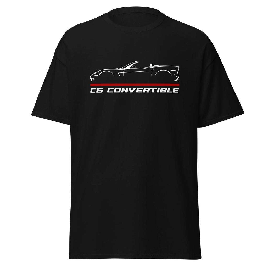 Premium For Chevrolet Corvette C6 Convertible Car - Adult & Kids T-Shirts, Sweatshirts & Hoodies apparel design preview 1