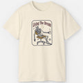 Living The Dream Skeleton Funny Burnout Meme Office - Adult & Kids T-Shirts, Sweatshirts & Hoodies apparel design preview 1