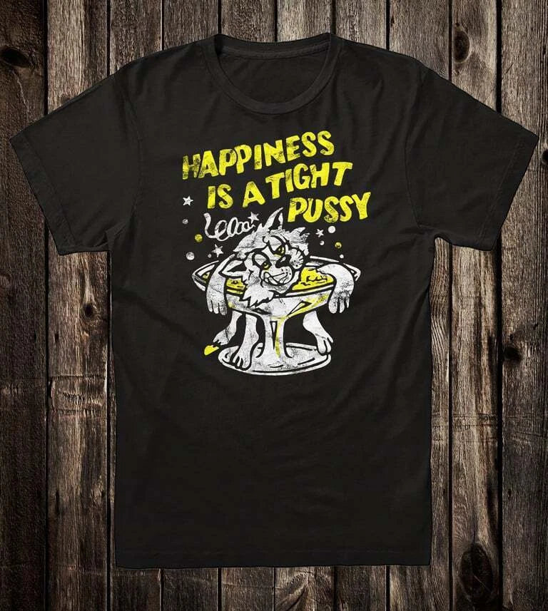 Retro Novelty Design Groovy 70's Happiness Is A Tight - Adult & Kids T-Shirts, Sweatshirts & Hoodies apparel design preview 1