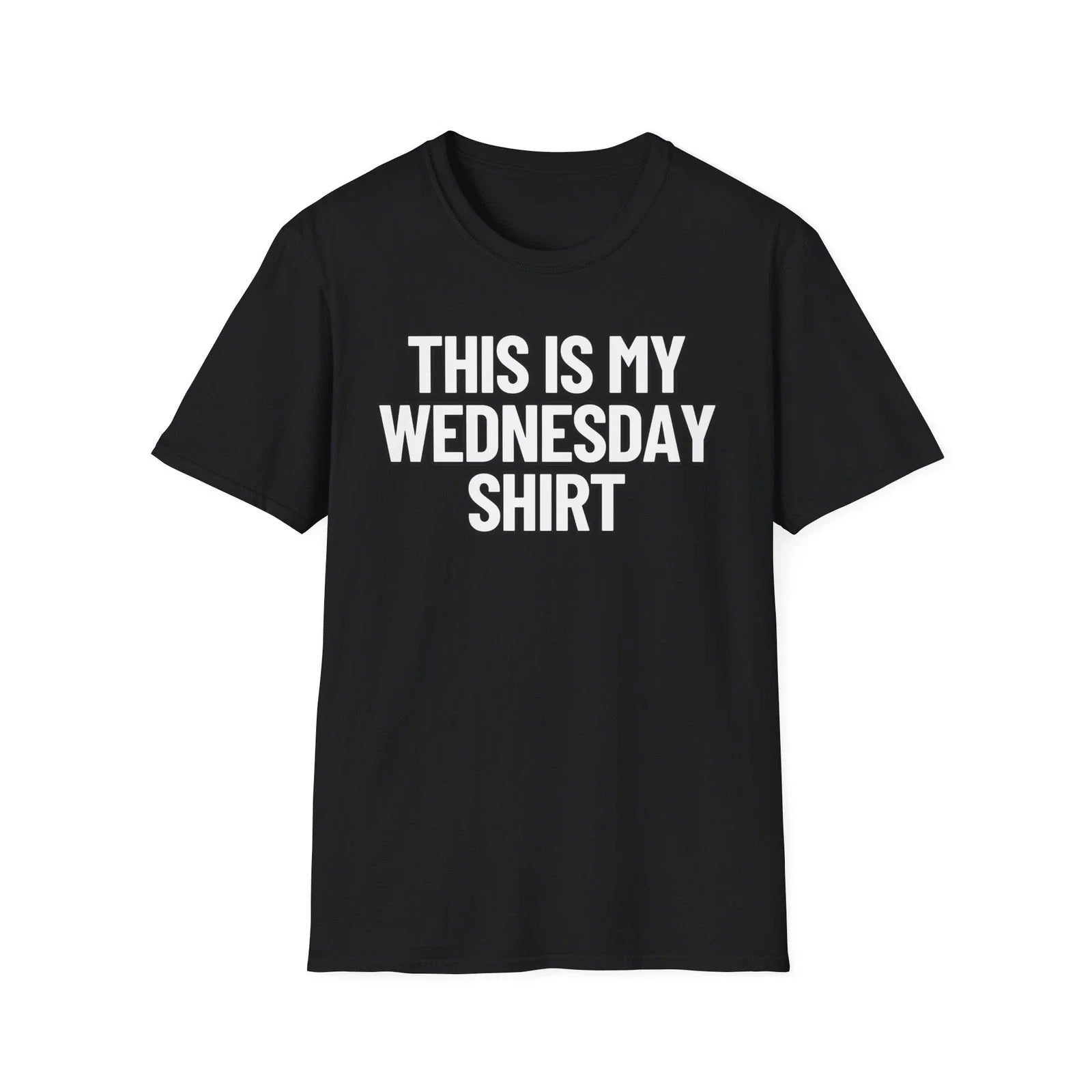 This Is My Wednesday Unisex Softstyle - Adult & Kids T-Shirts, Sweatshirts & Hoodies apparel design preview 1