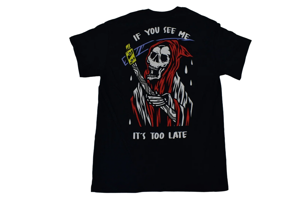 Cactus Skull Mens Grim Reaper If You Can See Me It's - Adult & Kids T-Shirts, Sweatshirts & Hoodies apparel design preview 1
