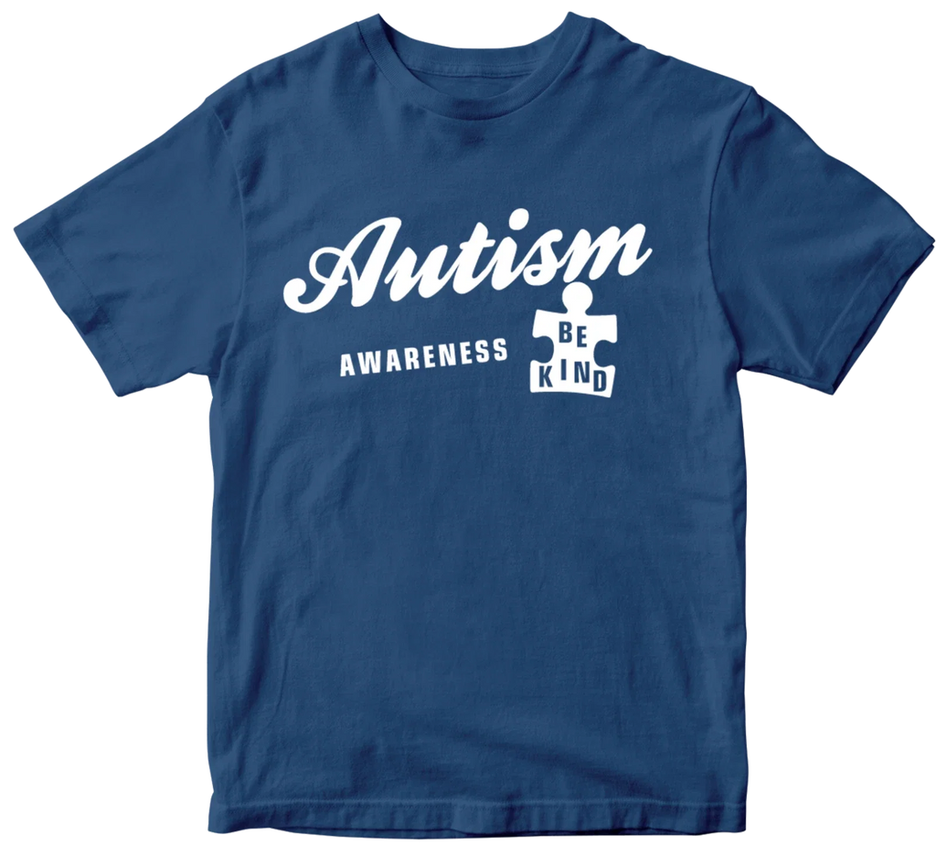 AUTISM Awareness Be Kind Raise Together Autistic Kids - Adult & Kids T-Shirts, Sweatshirts & Hoodies apparel design preview 1