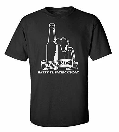 Funny St. Patrick's Day Beer Me! Adult Short Sleeve - Adult & Kids T-Shirts, Sweatshirts & Hoodies apparel design preview 1