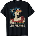 More Pride Less Prejudice Month LGBTQ S-3XL - Adult & Kids T-Shirts, Sweatshirts & Hoodies apparel design preview 1