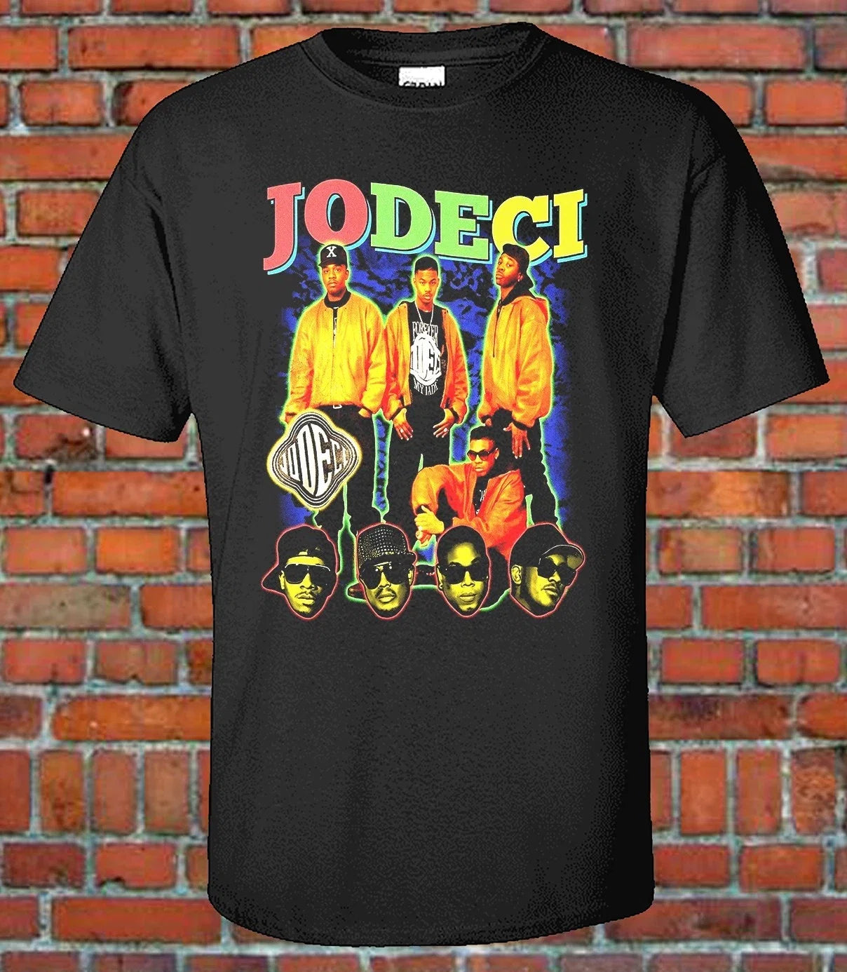 Vintage Recreated JoDeci Bootleg Graphic - Adult & Kids T-Shirts, Sweatshirts & Hoodies apparel design preview 1
