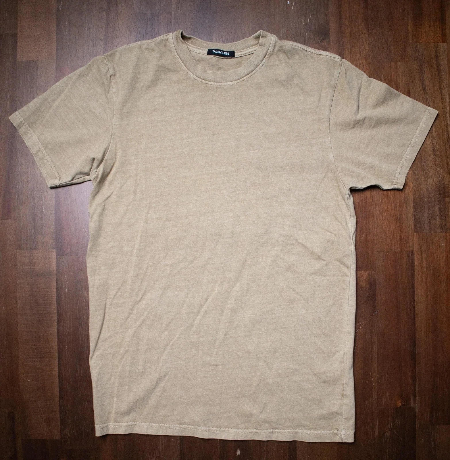 Talentless Mens Small Beige Crewneck Short Sleeve - Adult & Kids T-Shirts, Sweatshirts & Hoodies apparel design preview 1
