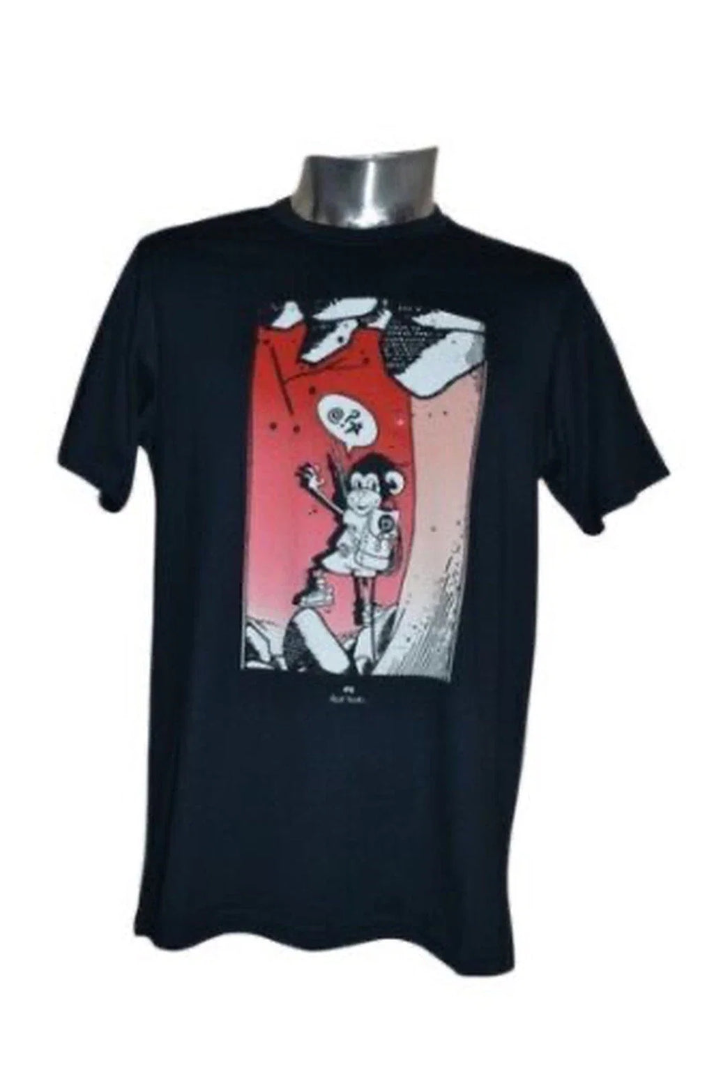 Paul Smith PS Mens Climbing Monkey Navy Cotton Slim - Adult & Kids T-Shirts, Sweatshirts & Hoodies apparel design preview 1