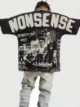Men's 3D Letter Print Summer Street Casual Soft - Adult & Kids T-Shirts, Sweatshirts & Hoodies apparel design preview 1