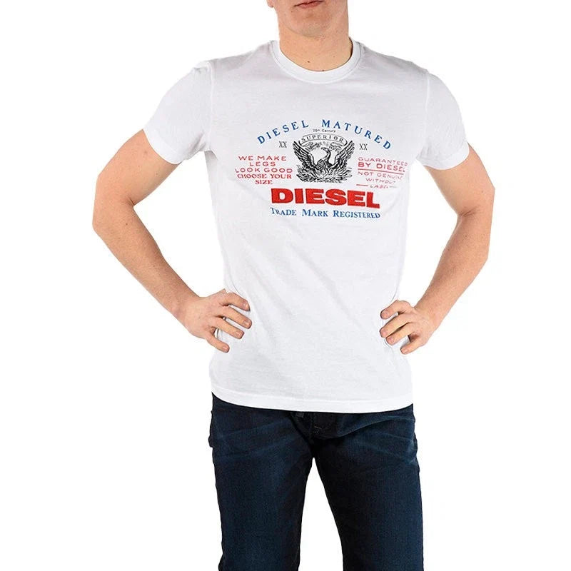 DIESEL T LOGYS HEMD Mens Crew Neck Short Sleeve - Adult & Kids T-Shirts, Sweatshirts & Hoodies apparel design preview 1