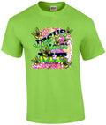 Christian Neon Jesus Loves Me Butterfly Inspirational - Adult & Kids T-Shirts, Sweatshirts & Hoodies apparel design preview 1