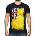 Niue Grunge Flagge Herren Niu Fußball Niuean Geschenk - Adult & Kids T-Shirts, Sweatshirts & Hoodies apparel design preview 1