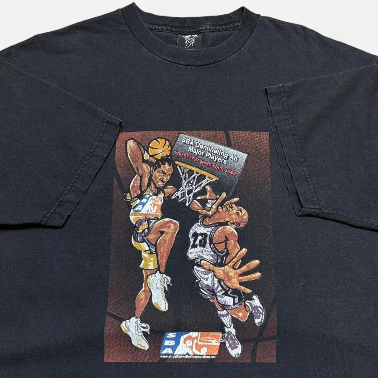 Vintage 2000s Rare Street Ball Association XL - Adult & Kids T-Shirts, Sweatshirts & Hoodies apparel design preview 1