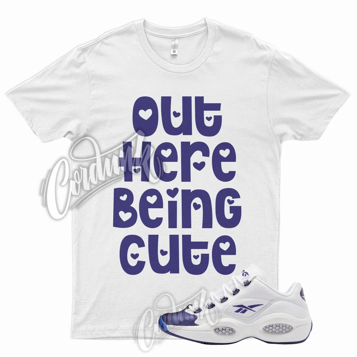 CUTE for Question Low Purple Toe Varsity Home Vandal - Adult & Kids T-Shirts, Sweatshirts & Hoodies apparel design preview 1