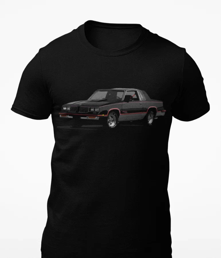 1983 Hurst/Olds Cutlass 15th Anniversary Short-Sleeve - Adult & Kids T-Shirts, Sweatshirts & Hoodies apparel design preview 1