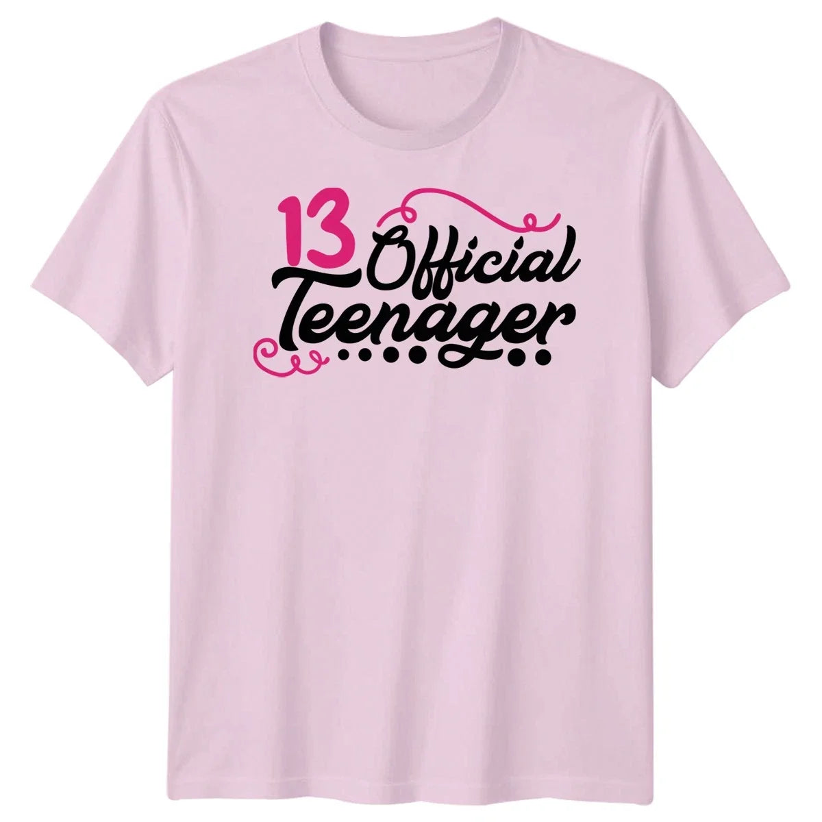13 Official Teenager Thirteenth Birthday Personalised - Adult & Kids T-Shirts, Sweatshirts & Hoodies apparel design preview 1