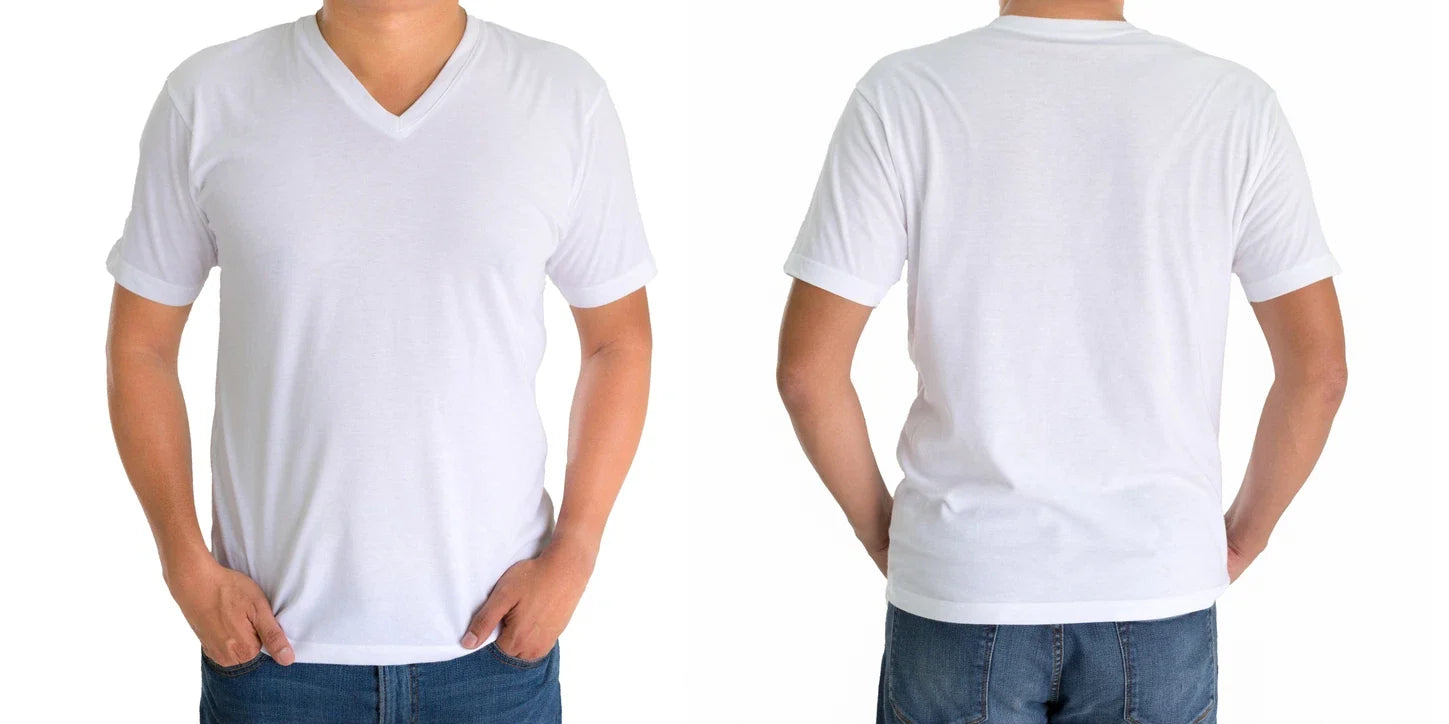 Mens V-neck short sleeve undershirt,100% cotton, - Adult & Kids T-Shirts, Sweatshirts & Hoodies apparel design preview 1