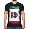 Bosnia And Herzegovina Grunge Federation Flag - Adult & Kids T-Shirts, Sweatshirts & Hoodies apparel design preview 1