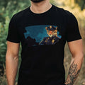 Mens Leopard Policeman Print Cotton Size XS to 5XL - Adult & Kids T-Shirts, Sweatshirts & Hoodies apparel design preview 1