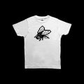 Space Invader Art Pixel Fly White Silkscreen 2020 - Adult & Kids T-Shirts, Sweatshirts & Hoodies apparel design preview 1