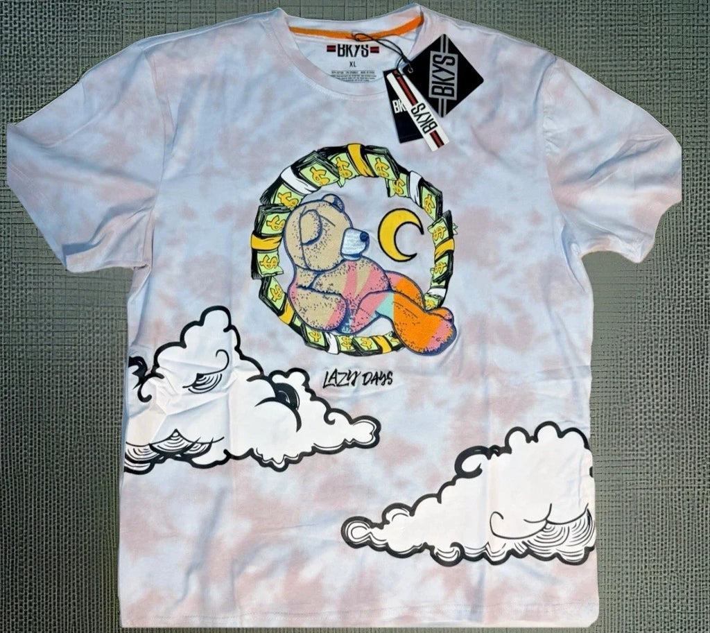 Men's XL BKYS Graphic Short Sleeve Lazy Days Money - Adult & Kids T-Shirts, Sweatshirts & Hoodies apparel design preview 1