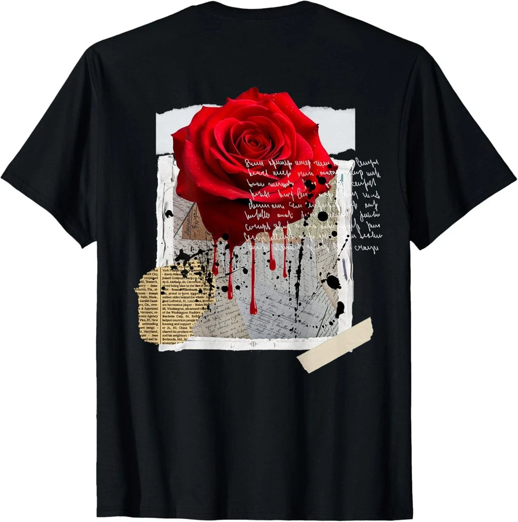 Streetwear Graphic Dark Floral Urban Aesthetic, ON - Adult & Kids T-Shirts, Sweatshirts & Hoodies apparel design preview 1