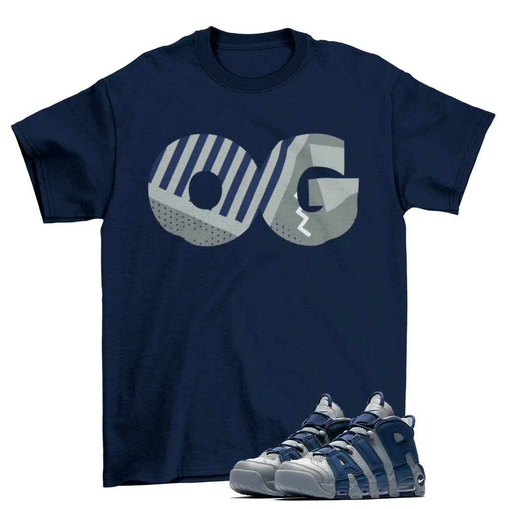 OG Sneaker to Match Air More Uptempo Georgetown - Adult & Kids T-Shirts, Sweatshirts & Hoodies apparel design preview 1