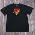 Vintage Y2K Ace Of Hearts Light My Fire Large - Adult & Kids T-Shirts, Sweatshirts & Hoodies apparel design preview 1