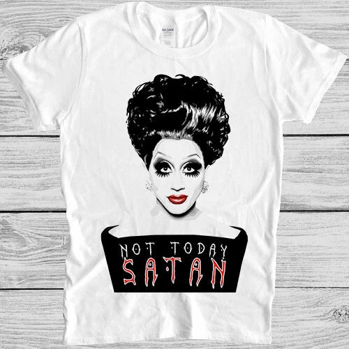 Not Today Satan Bianca Rupauk Pride Lgbt Gay Soho - Adult & Kids T-Shirts, Sweatshirts & Hoodies apparel design preview 1
