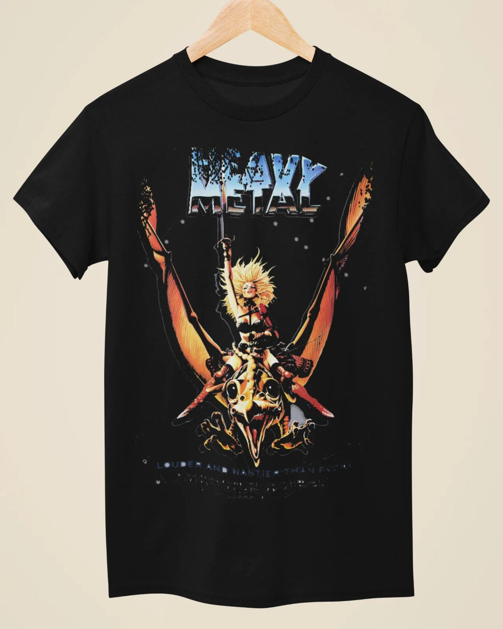 Heavy Metal Movie Poster Inspired Unisex Black - Adult & Kids T-Shirts, Sweatshirts & Hoodies apparel design preview 1