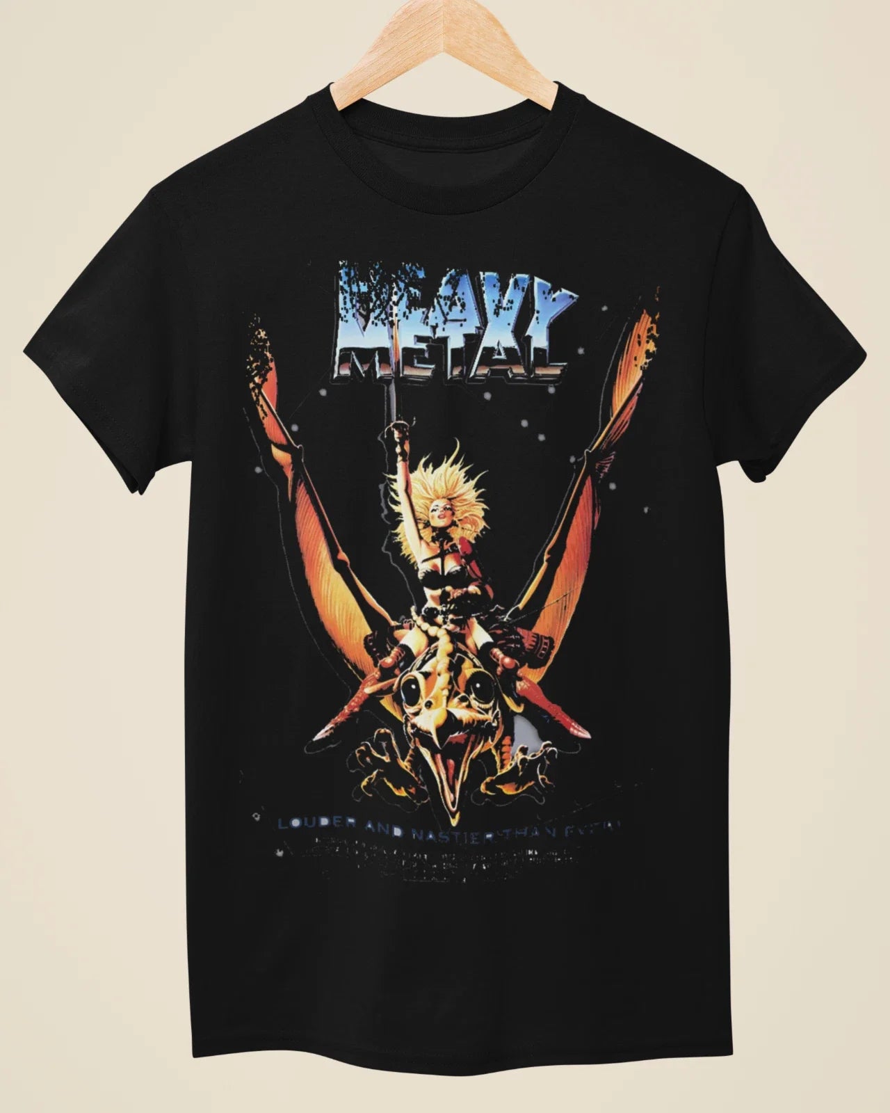 Heavy Metal Movie Poster Inspired Unisex Black - Adult & Kids T-Shirts, Sweatshirts & Hoodies apparel design preview 1