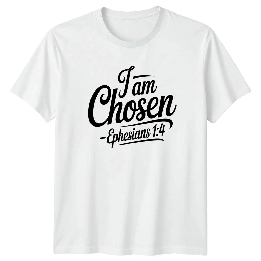 I Am Chosen Ephesians 1 4 Bible Verse Christian Gift - Adult & Kids T-Shirts, Sweatshirts & Hoodies apparel design preview 1
