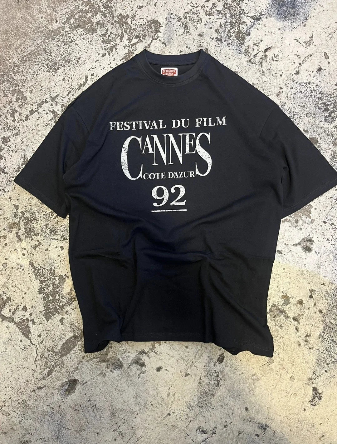 Deadstock Legacy Cannes Film Festival Oversized Boxy - Adult & Kids T-Shirts, Sweatshirts & Hoodies apparel design preview 1