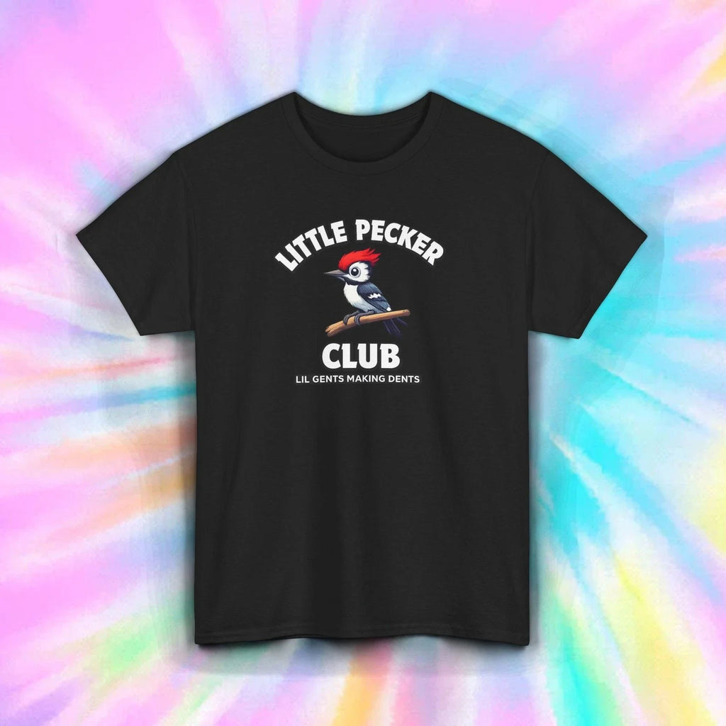 Little Pecker Club Funny Woodpecker Bird Pun Humor - Adult & Kids T-Shirts, Sweatshirts & Hoodies apparel design preview 1