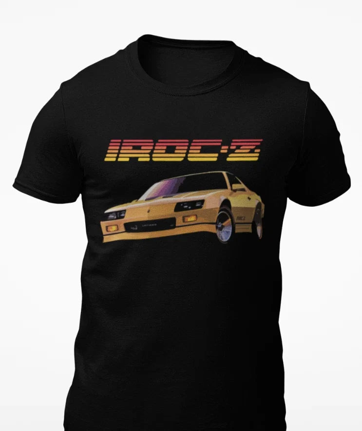 Camaro IROC-Z Z28 Retro 80's Car Short-Sleeve - Adult & Kids T-Shirts, Sweatshirts & Hoodies apparel design preview 1