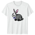 Cute Pastel Goth Bunny Skull Easter Gift - Adult & Kids T-Shirts, Sweatshirts & Hoodies apparel design preview 1