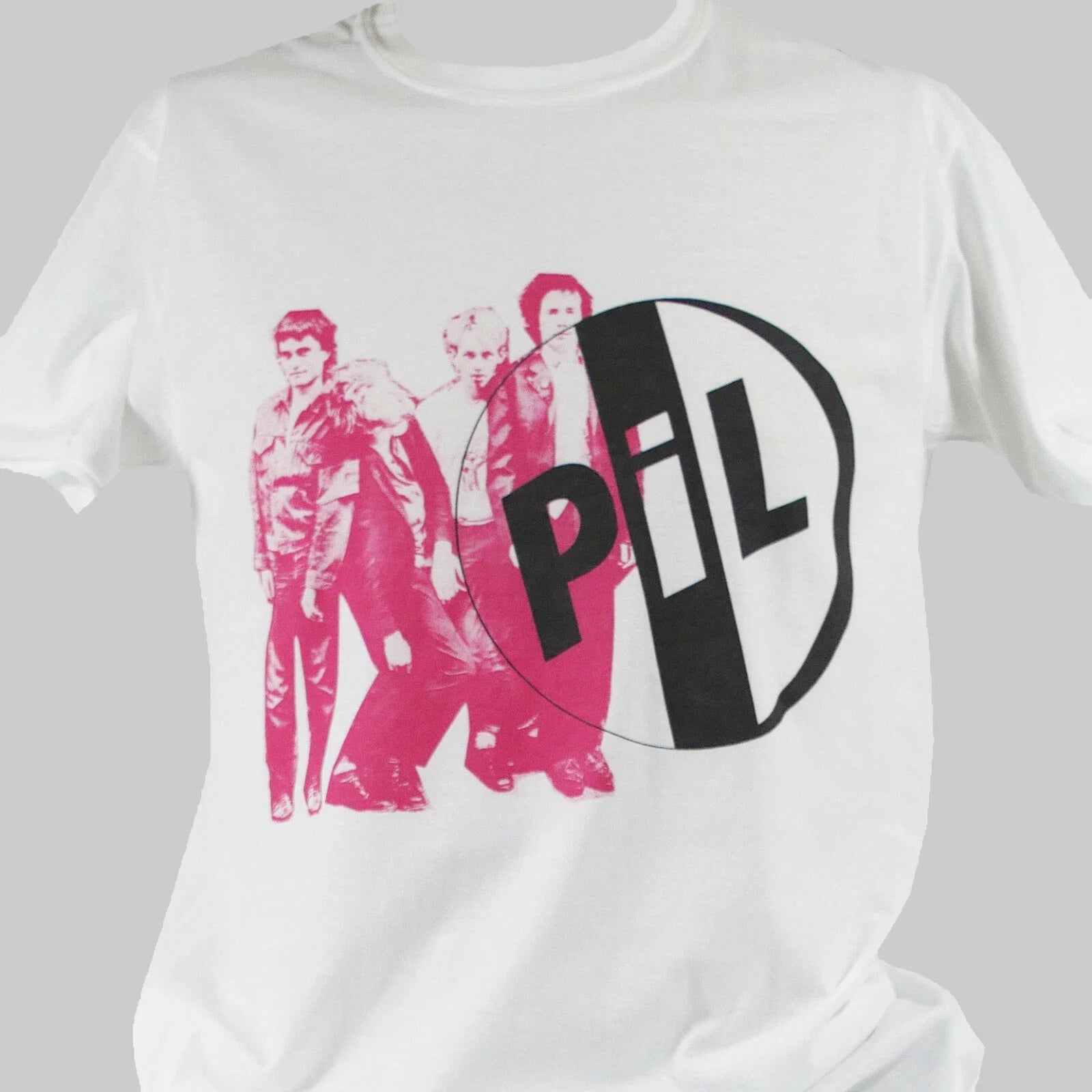Public Image Ltd PIL Punk Rock White S-3XL - Adult & Kids T-Shirts, Sweatshirts & Hoodies apparel design preview 1