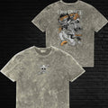 Monkey D Luffy Gear 5 Rob Lucci Acid Wash Graphic - Adult & Kids T-Shirts, Sweatshirts & Hoodies apparel design preview 1