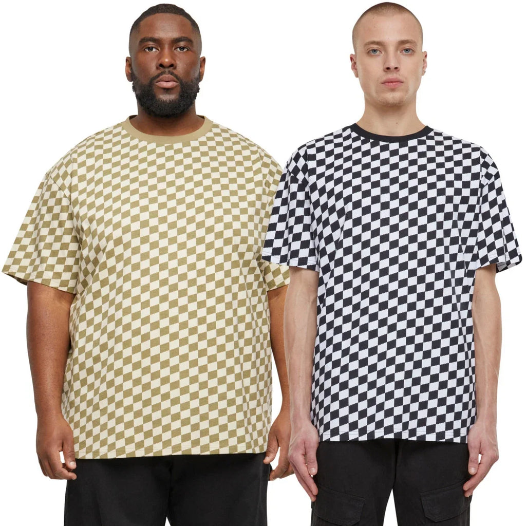 Urban Classics Oversized Check Men's Cotton Checkered - Adult & Kids T-Shirts, Sweatshirts & Hoodies apparel design preview 1