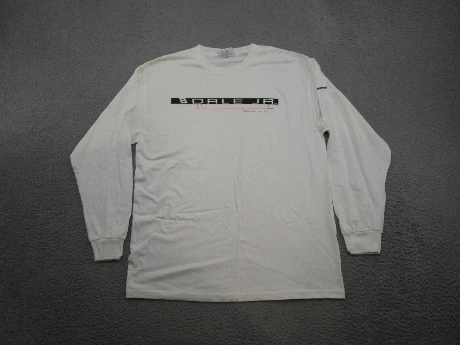 VTG Y2K Dale Earnhardt Jr Spell Out Mens SZ M - Adult & Kids T-Shirts, Sweatshirts & Hoodies apparel design preview 1