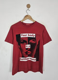 Barbara Kruger Your Body is Battleground pop art - Adult & Kids T-Shirts, Sweatshirts & Hoodies apparel design preview 1