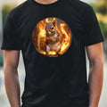 Mens Squirrel on Fire Motif Cotton Size XS to 5XL - Adult & Kids T-Shirts, Sweatshirts & Hoodies apparel design preview 1