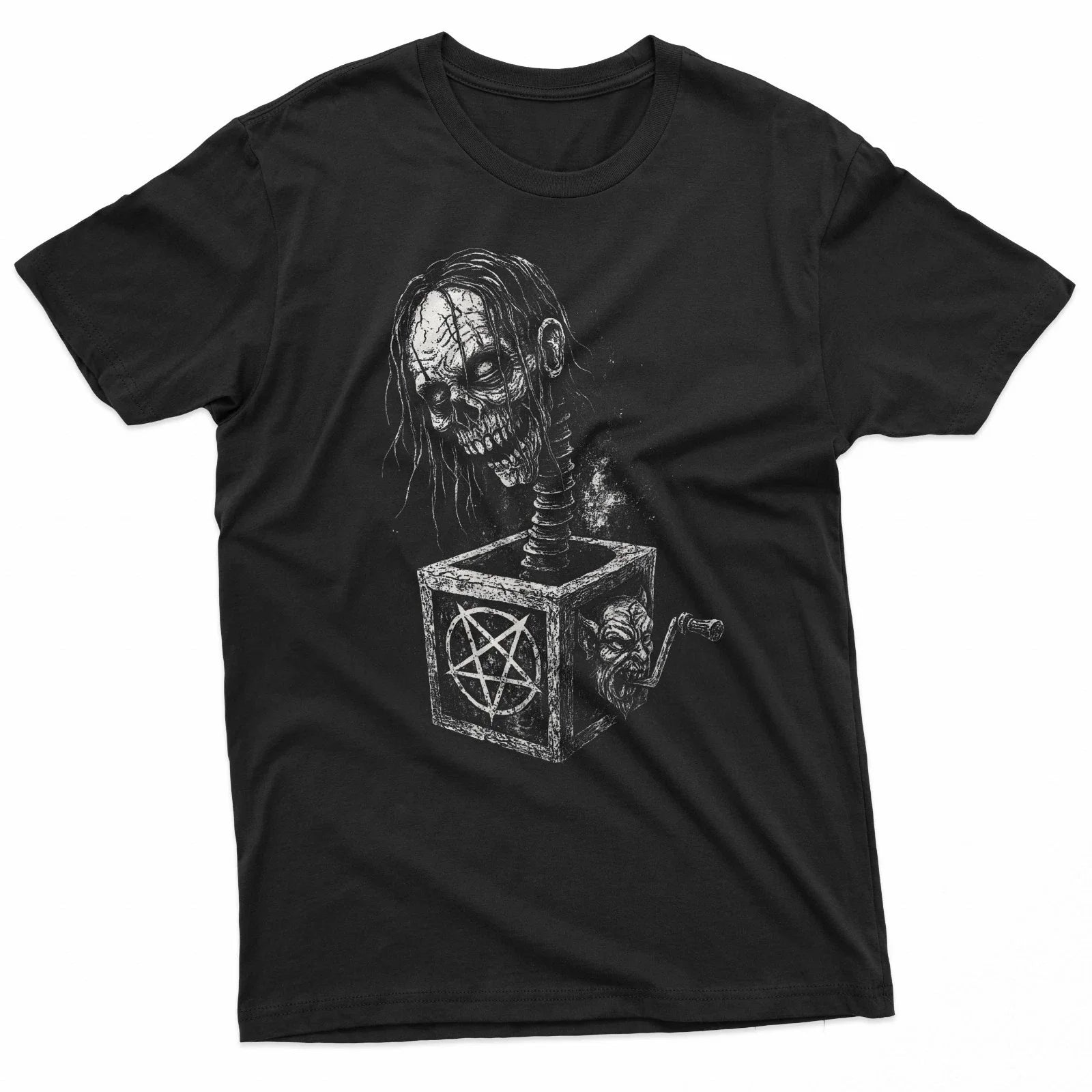 Horror Creepy Scary Goth Grunge Alt Alternative - Adult & Kids T-Shirts, Sweatshirts & Hoodies apparel design preview 1