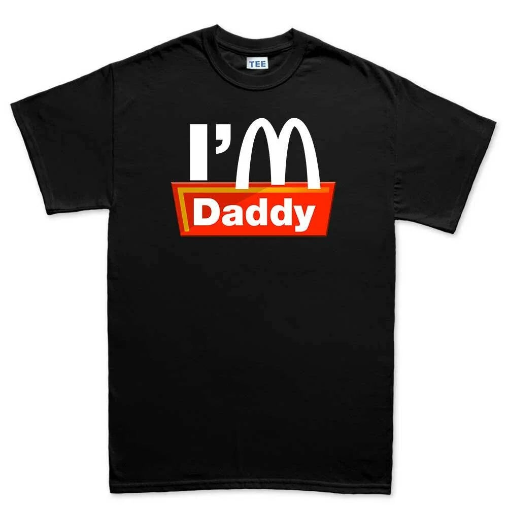 Daddy McDonald Fast Food Funny Fathers Day Gift - Adult & Kids T-Shirts, Sweatshirts & Hoodies apparel design preview 1